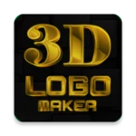 3d logo maker android application logo